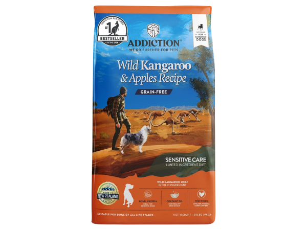 Addiction Wild Kangaroo & Apples Dry Dog Food