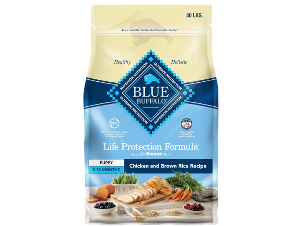 Blue Buffalo Life Protection Formula Chicken & Brown Rice Puppy Dry Dog Food