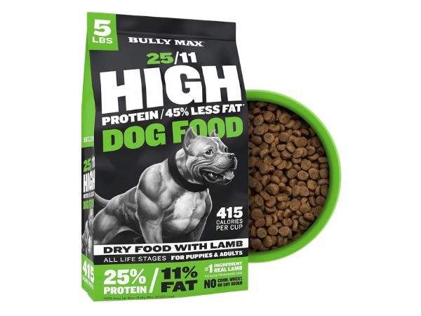Bully Max 2511 High Protein & Low Fat Dry Lamb Dog Food