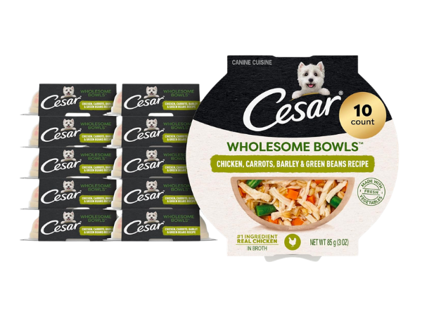 Cesar Wholesome Bowls Adult Wet Dog Food