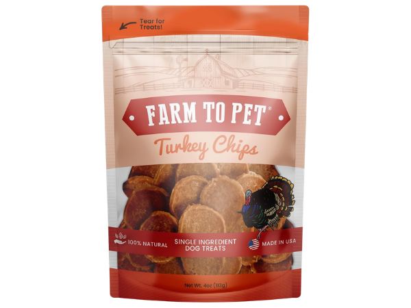 Farm To Pet Dog Training Treats – Turkey Chips