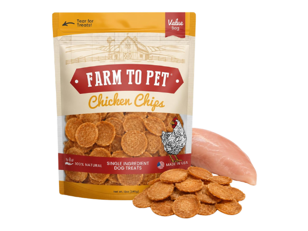 Farm To Pet – Dog Training Treats – Chicken Chips