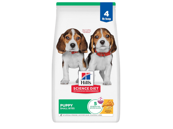 Hill’s Science Diet Puppy Small Bites Dry Dog Food, Chicken & Brown Rice