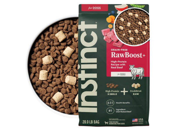 Instinct Raw Boost Puppy, Natural Dry Dog Food with Freeze‑Dried Pieces