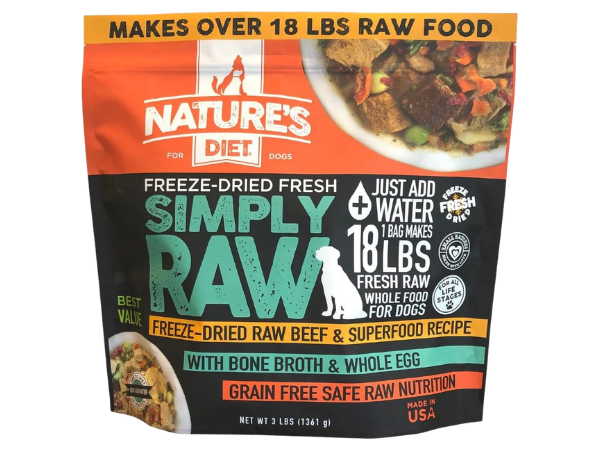 Nature’s Diet Simply Raw