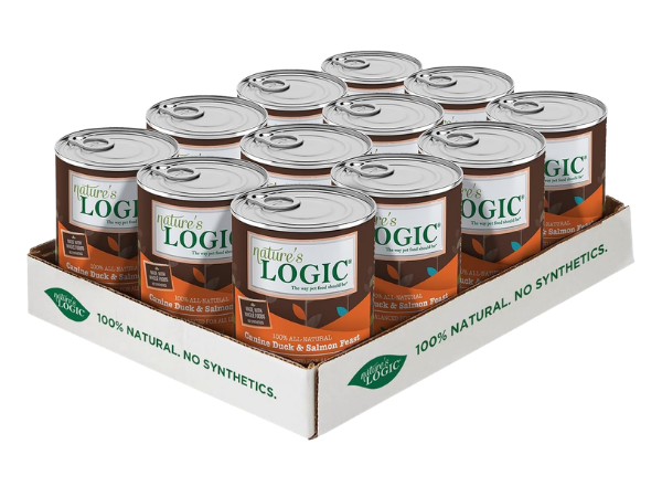 Nature's Logic Grain-Free Canned Dog Food – Duck & Salmon