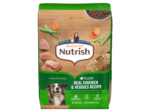 Nutrish Rachael Ray Adult Dry Dog Food Real Chicken & Veggies Recipe