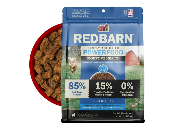 Redbarn Powerfood Air Dried Dog Food - Ocean Whitefish