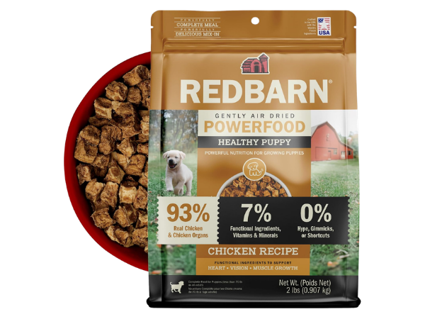 Redbarn Powerfood Air Dried Puppy Food - Chicken & Organs