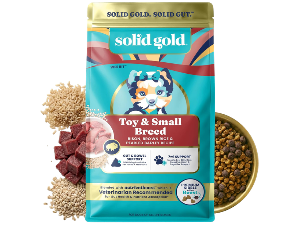 Solid Gold Toy & Small Breed Bison Dog Food