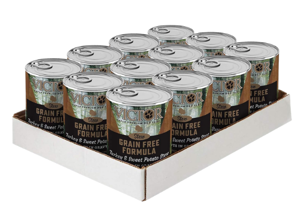 VICTOR Canned Dog Food – Turkey & Sweet Potato Stew in Gravy
