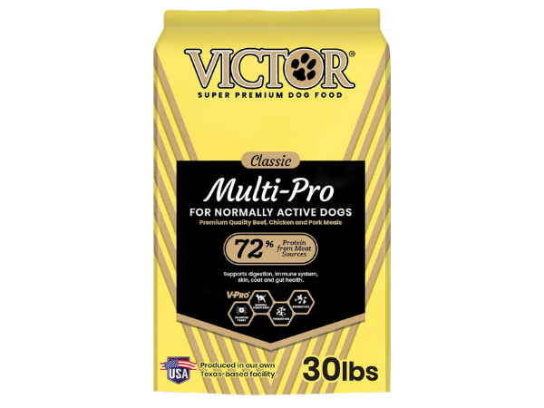 VICTOR Dry Dog Food – Multi-Pro Beef, Chicken & Pork